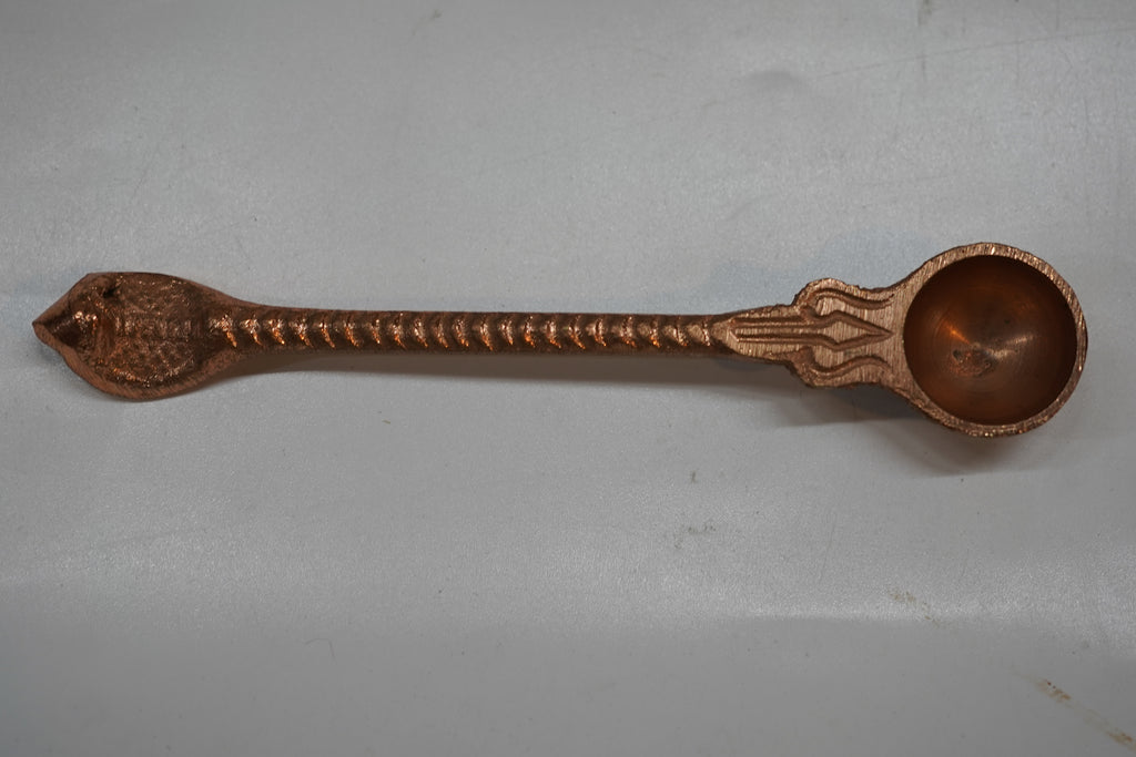 Premium Copper Achmani Spoon for Pooja & Rituals