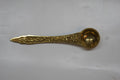 Premium Engraved Brass Pooja Spoon for Rituals