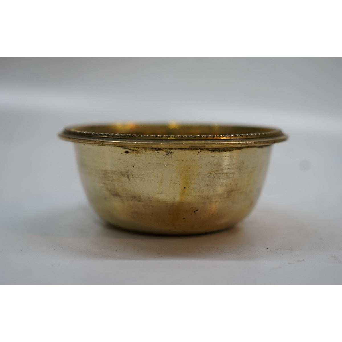 Handcrafted Brass Pooja Bowl | Traditional Brass Katori for Temple & Rituals