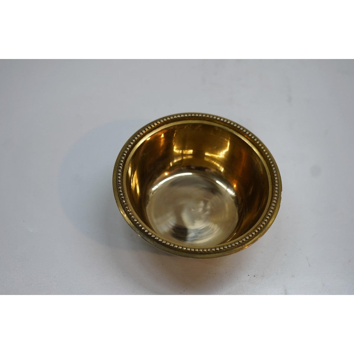 Handcrafted Brass Pooja Bowl | Traditional Brass Katori for Temple & Rituals