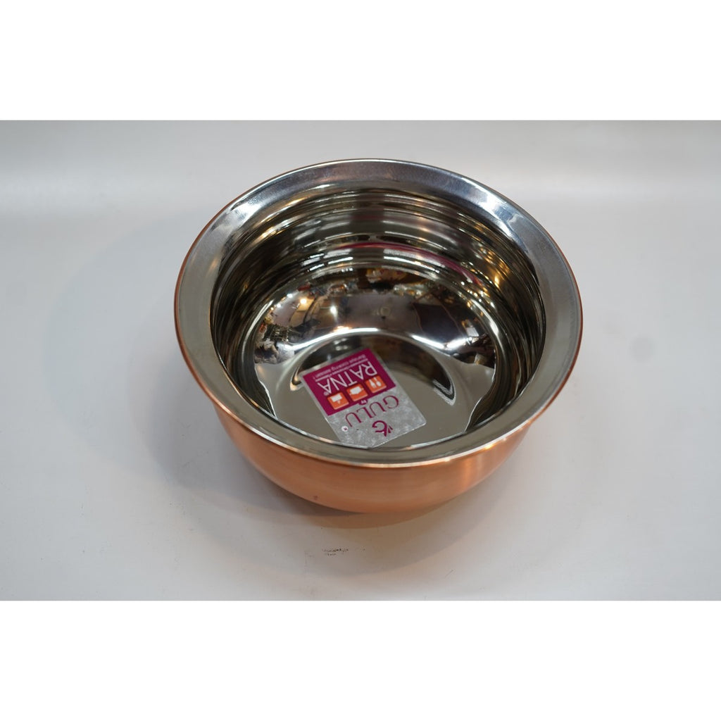 Handcrafted Pure Copper Handi for Cooking & Serving