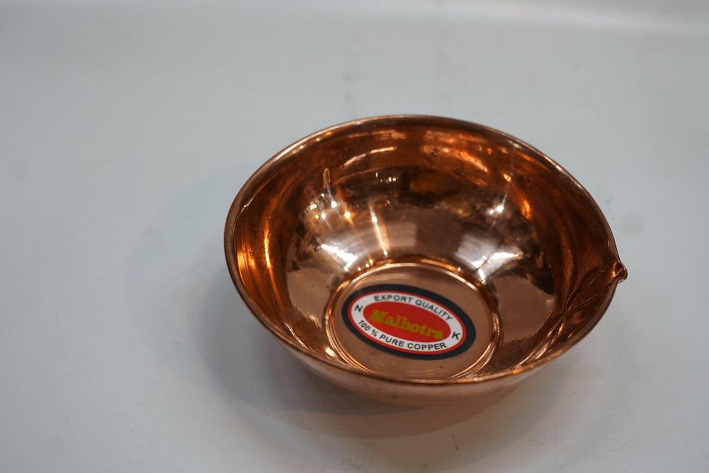 Handcrafted Pure Copper Bowl for Serving & Pooja