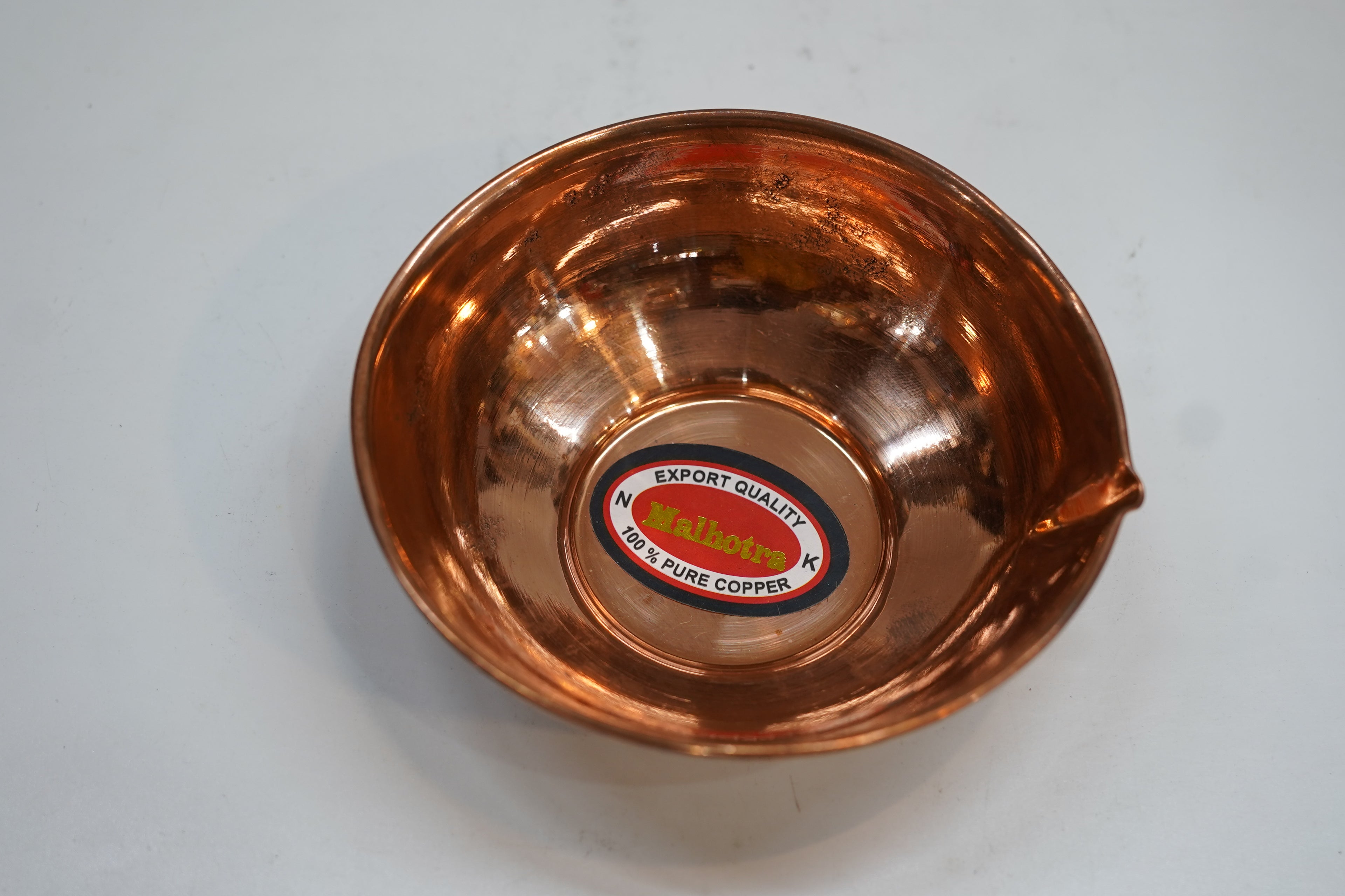 Handcrafted Pure Copper Bowl for Serving & Pooja