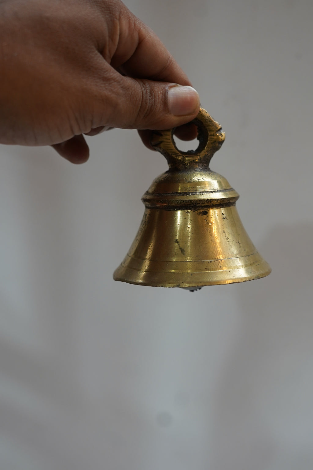 Traditional Brass Temple Bell