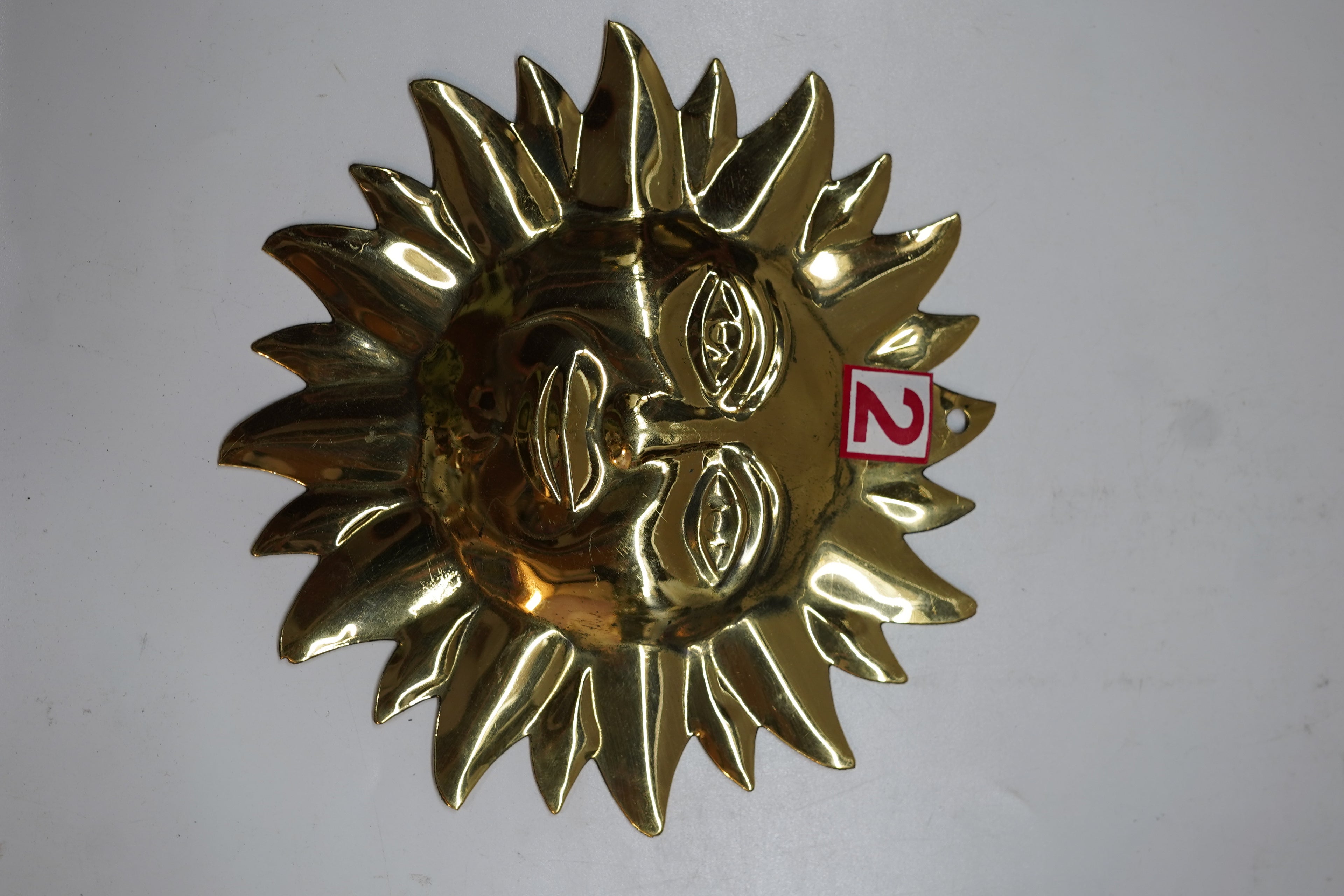 Premium Copper Sun Face Wall Decor