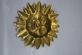 Brass Sun God Wall Decor