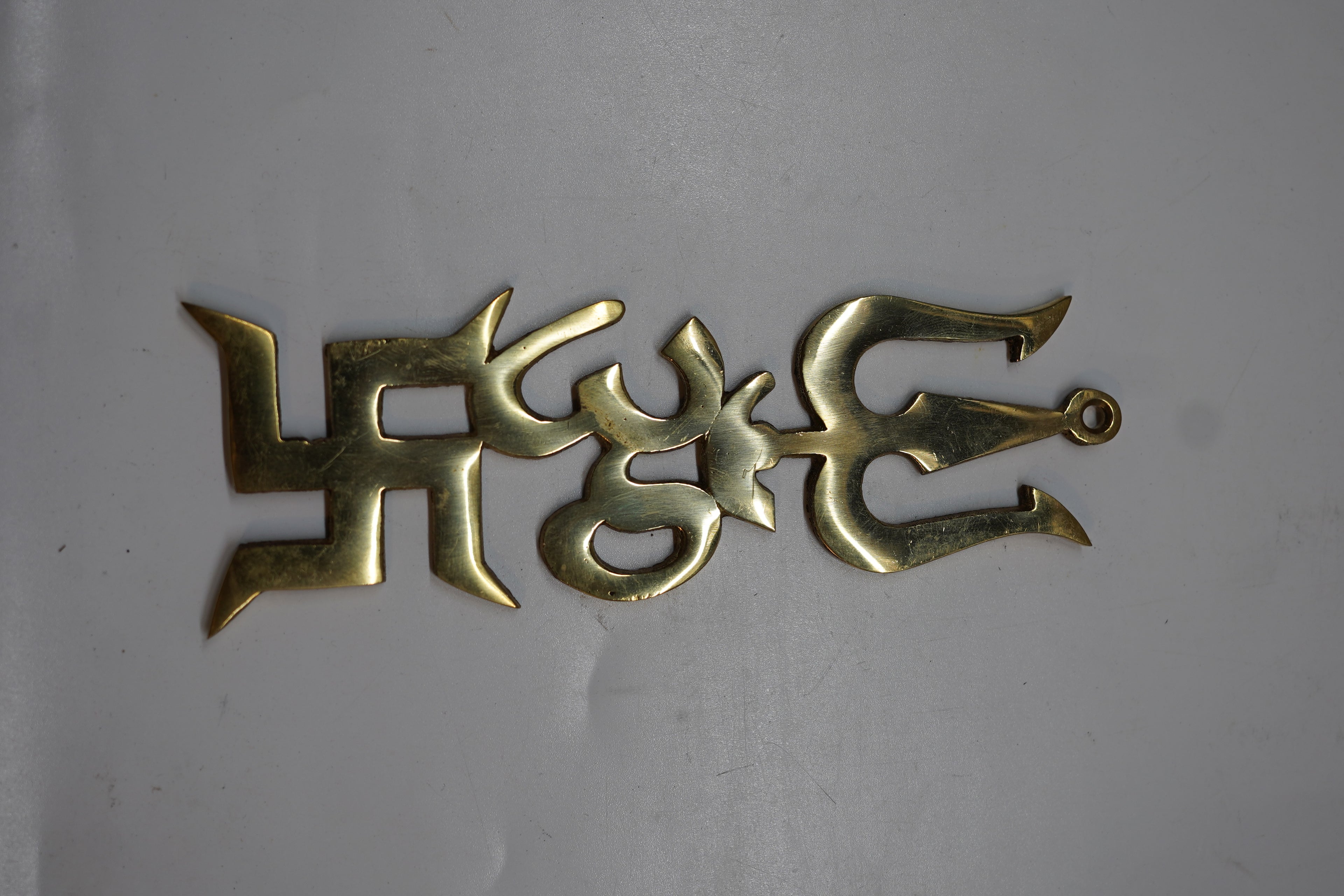 Brass Trishul Wall Hanging