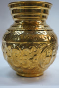 Premium Brass Storage Container With Lid