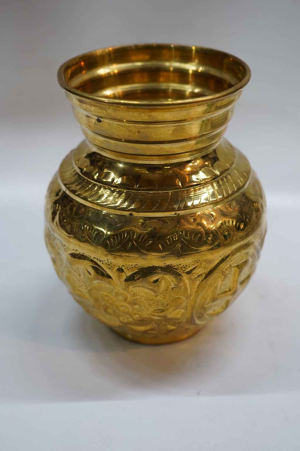 Premium Brass Storage Container With Lid