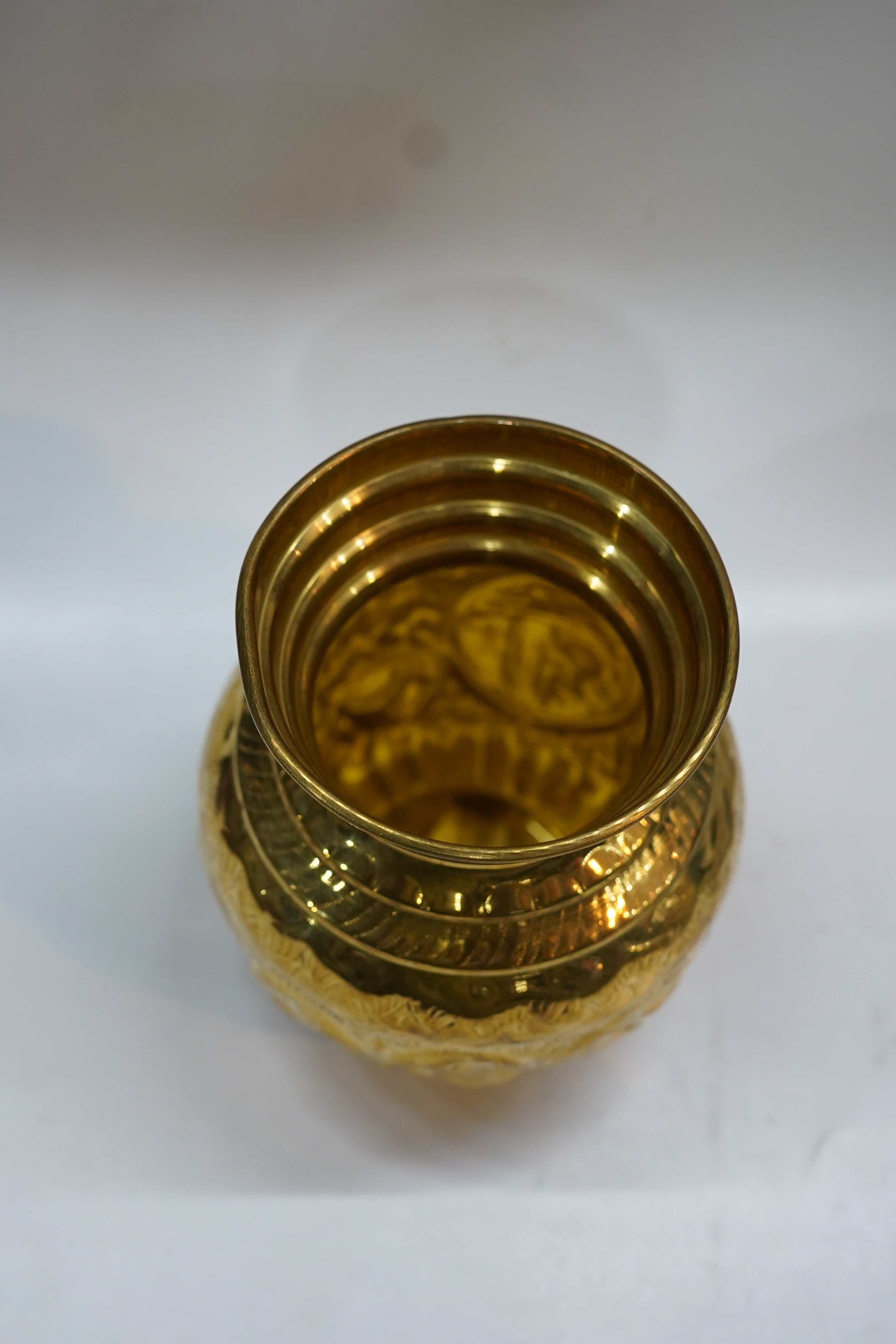 Premium Brass Storage Container With Lid