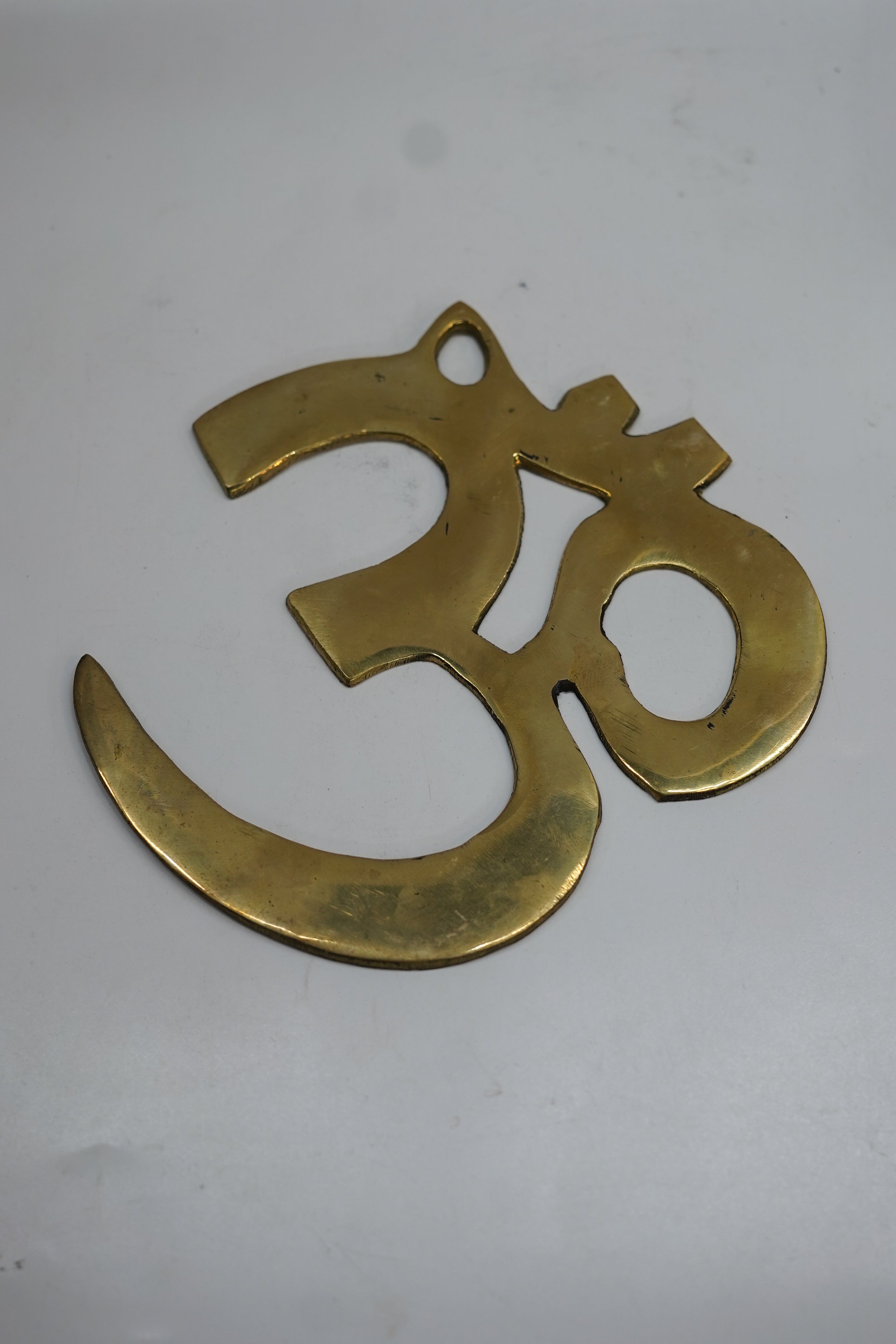 Handcrafted Brass Om Idol Hanging | Traditional Spiritual Gift for Diwali & Grah Pravesh
