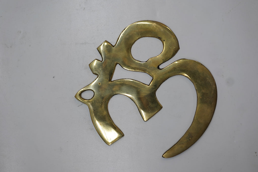 Handcrafted Brass Om Idol Hanging | Traditional Spiritual Gift for Diwali & Grah Pravesh