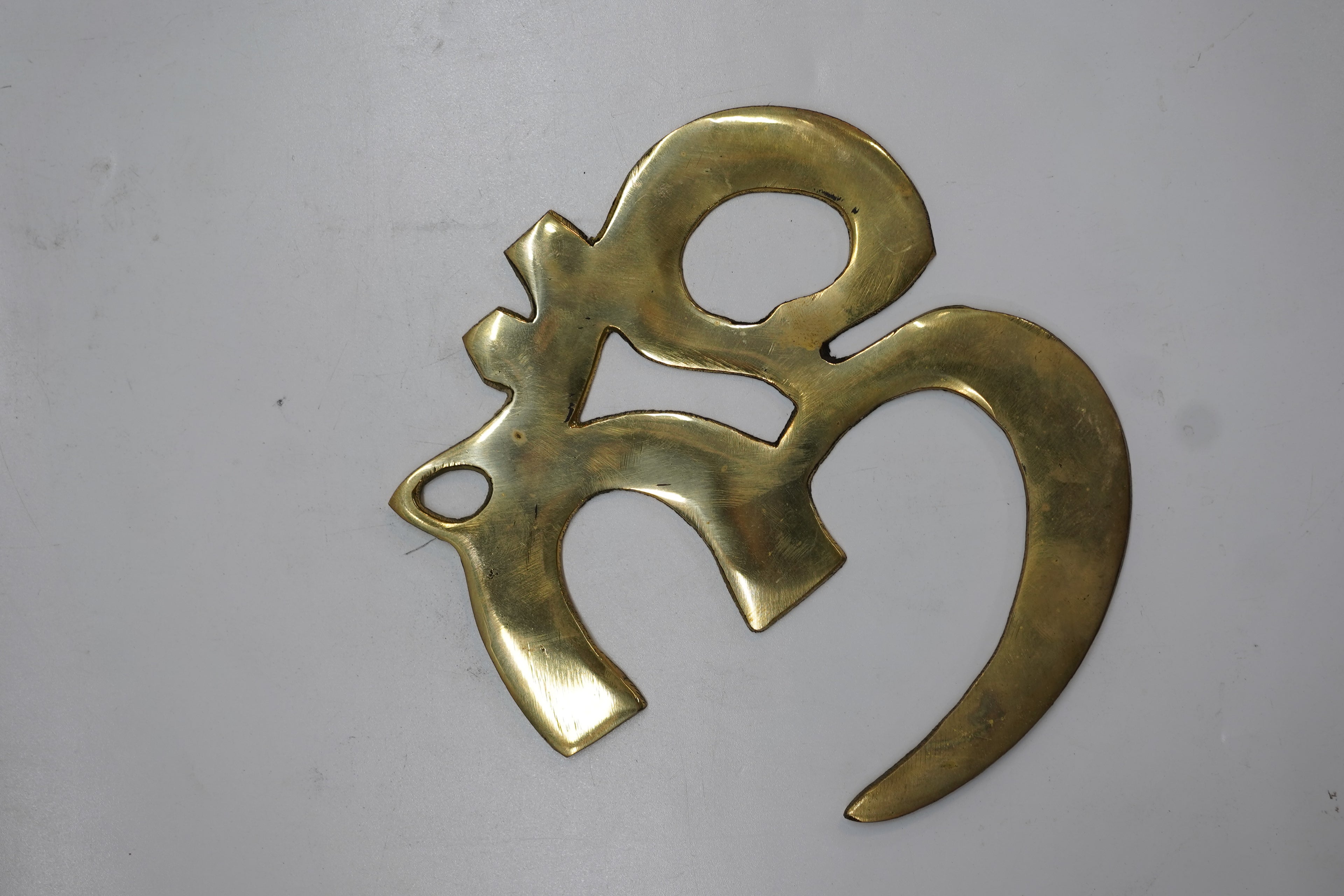 Handcrafted Brass Om Idol Hanging | Traditional Spiritual Gift for Diwali & Grah Pravesh