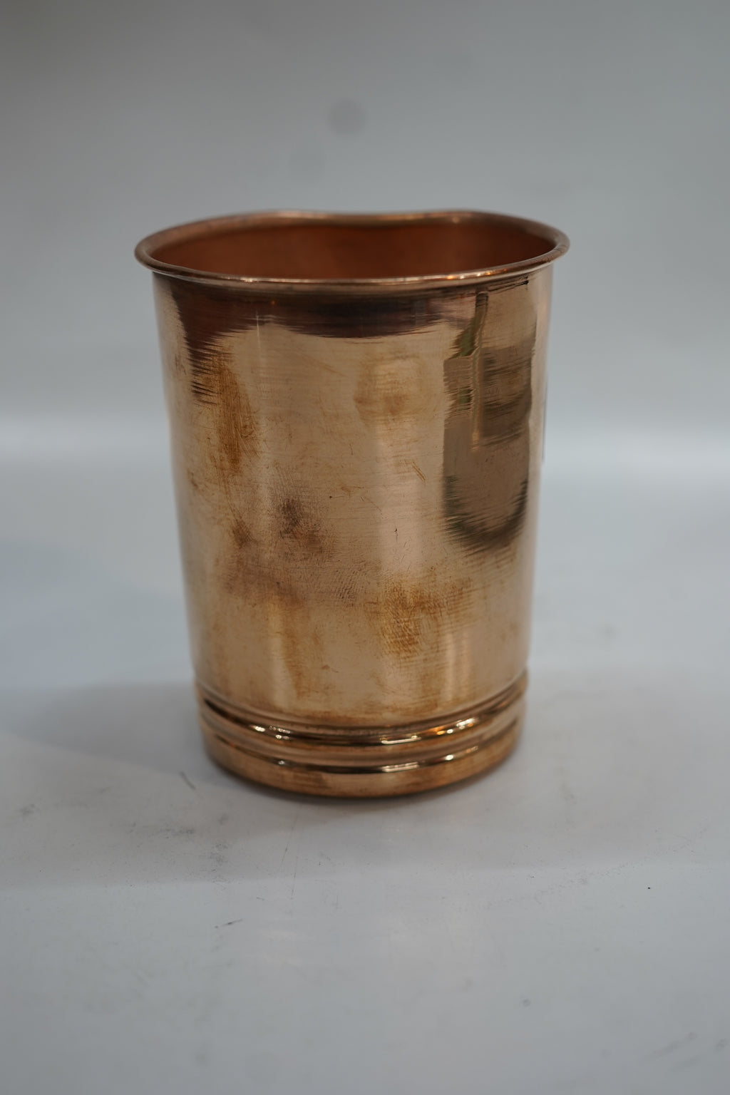Handcrafted Plain Pure Copper Tumbler / Chomu Glass Pure Copper