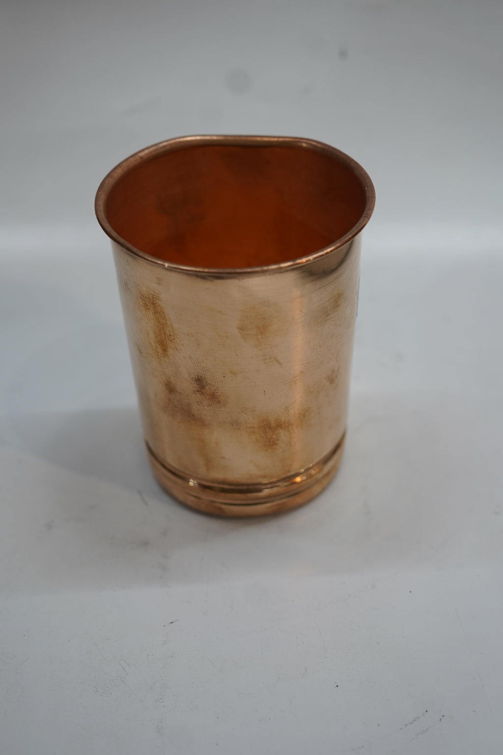 Handcrafted Plain Pure Copper Tumbler / Chomu Glass Pure Copper
