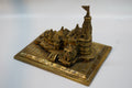 Premium Handcrafted Brass Temple Model Showpiece for Home Decor