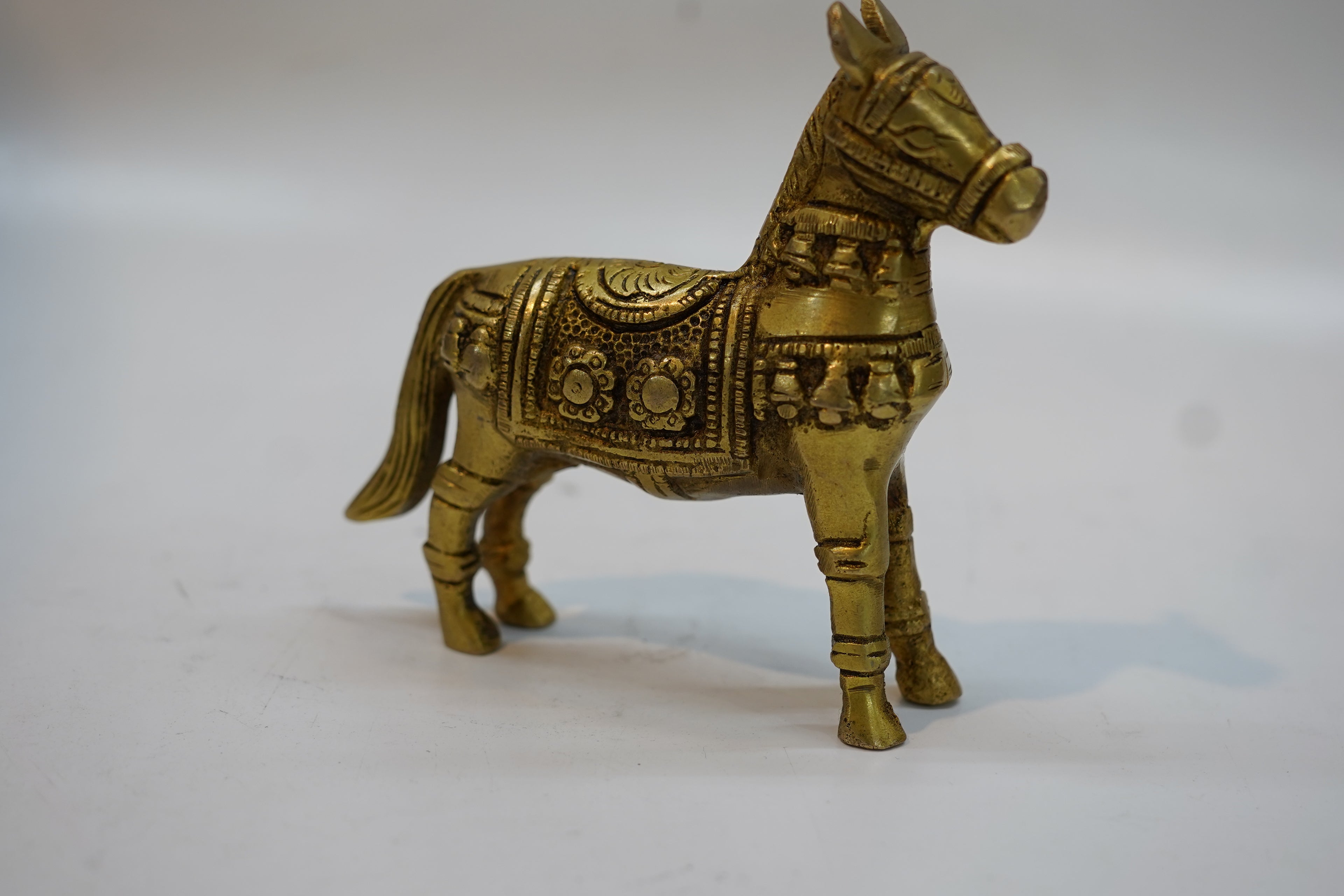Premium Handcrafted Brass Horse Statue for Home Decor