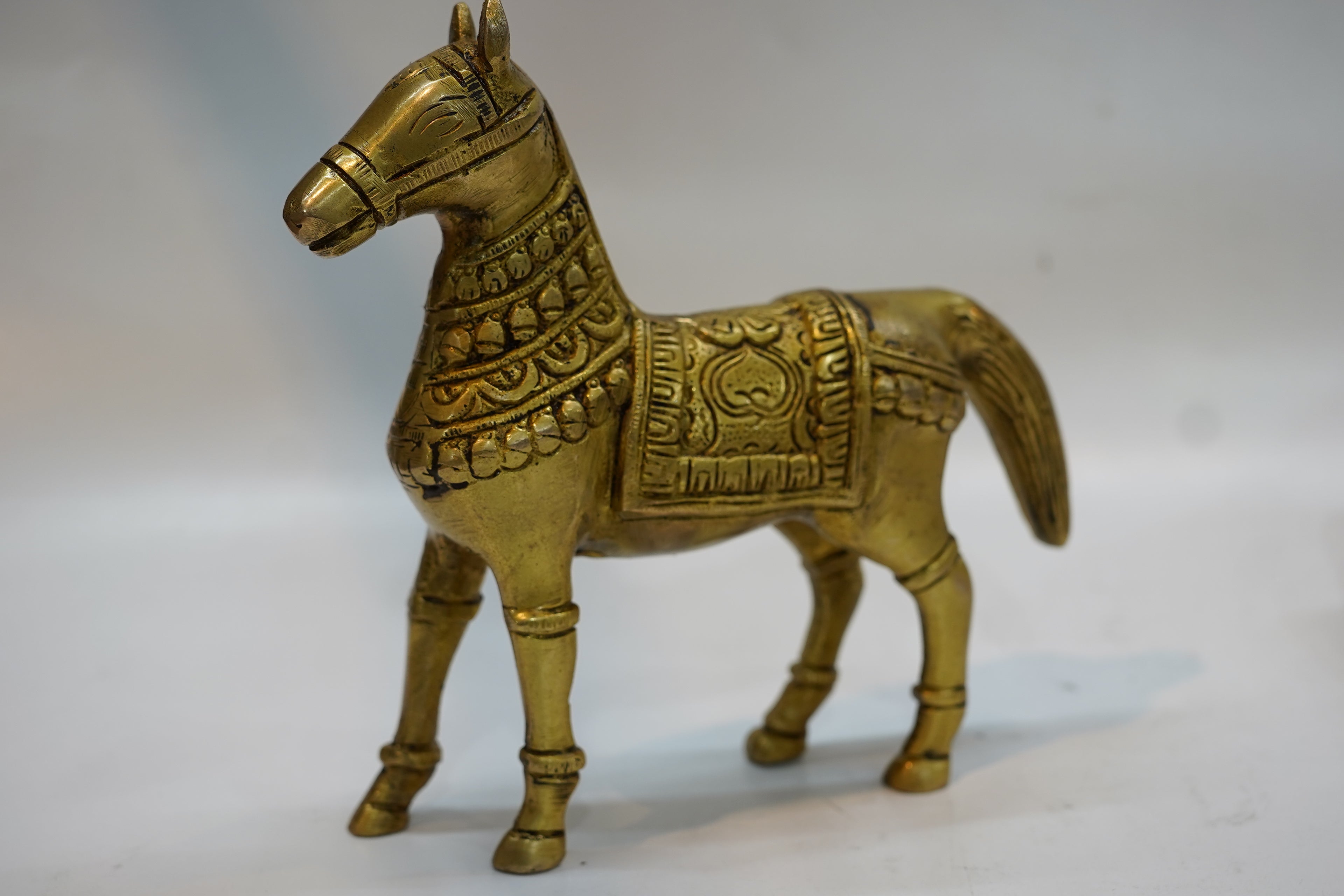 Premium Handcrafted Brass Horse Statue for Home Decor