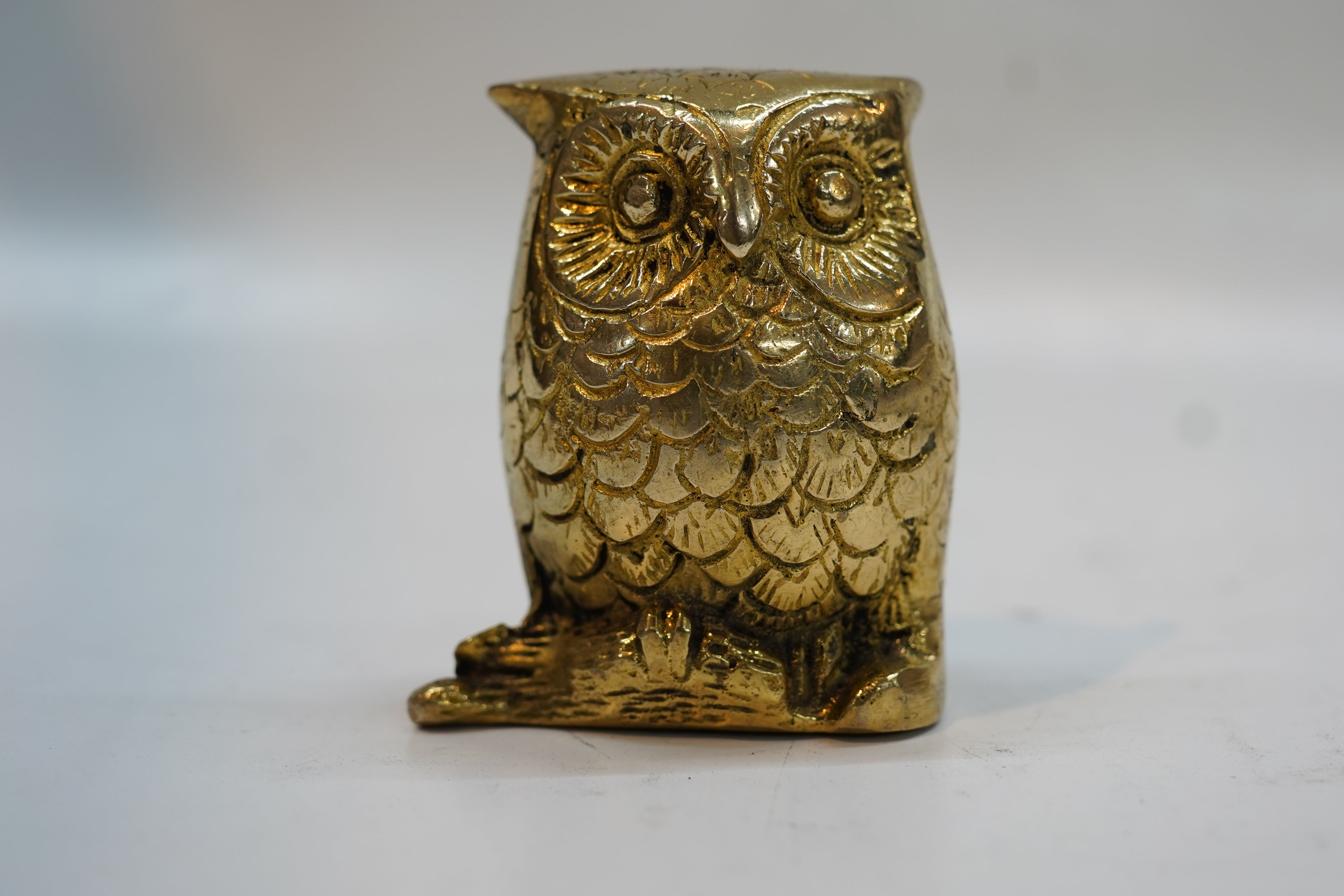 Premium Handcrafted Brass Owl Showpiece