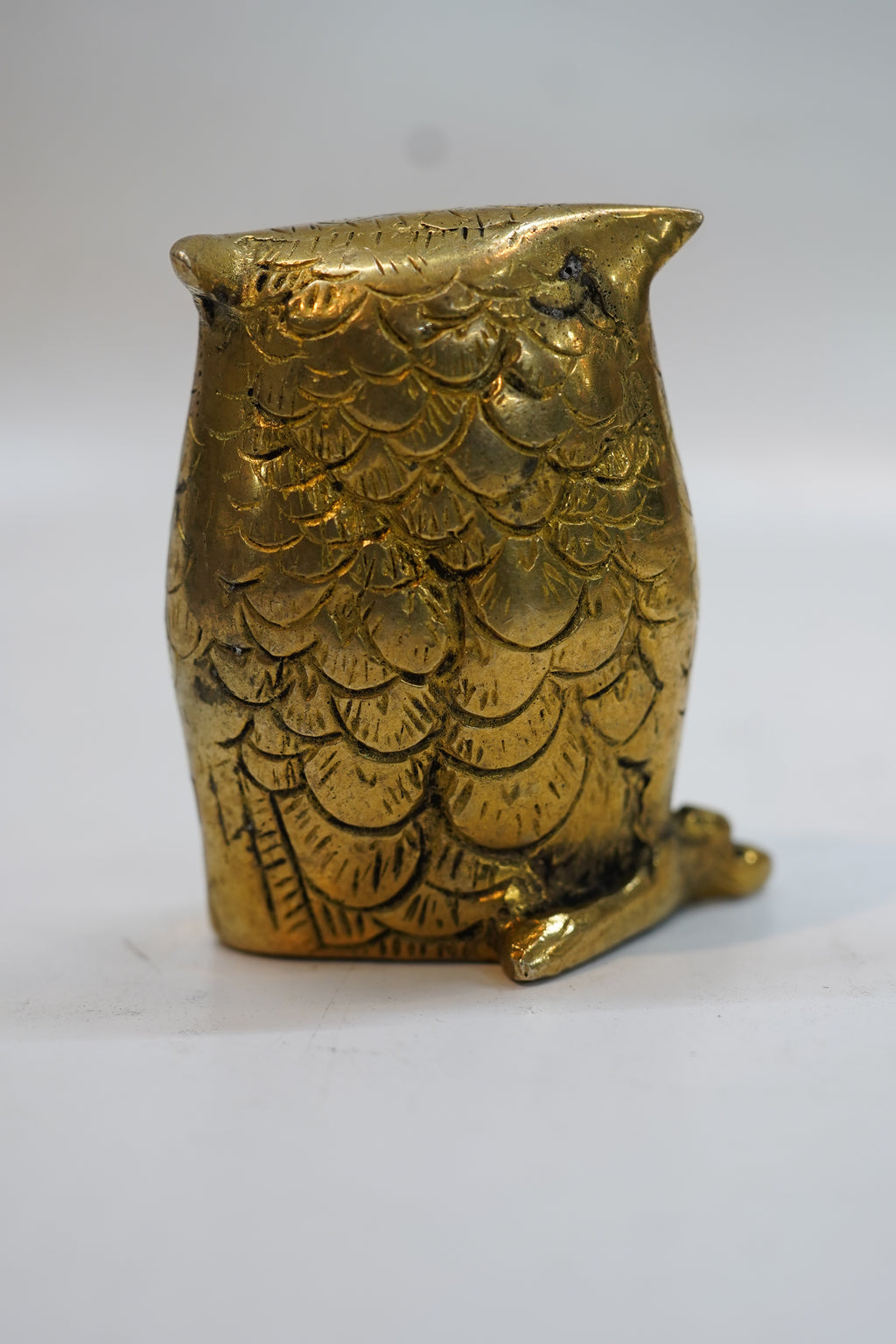 Premium Handcrafted Brass Owl Showpiece