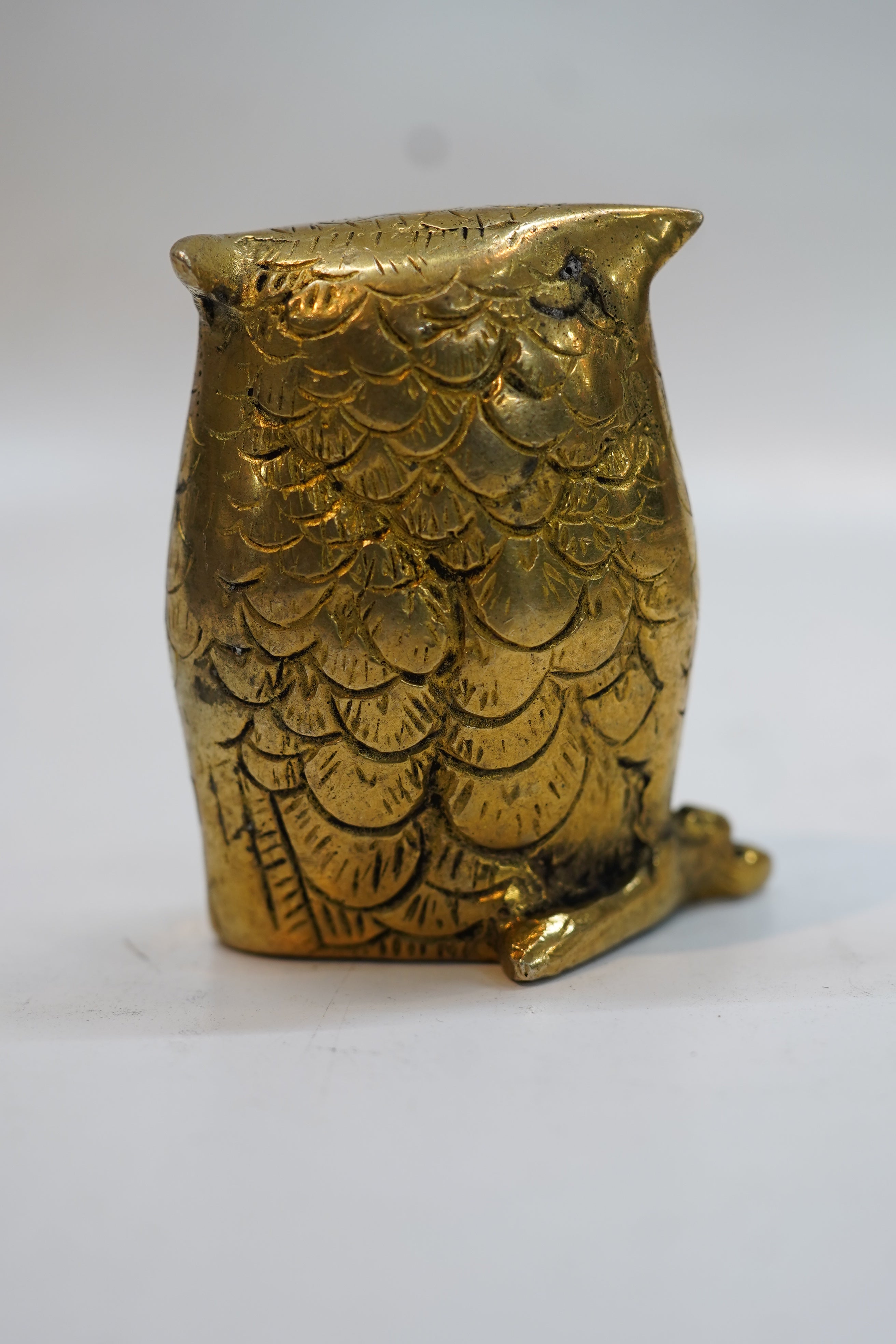 Premium Handcrafted Brass Owl Showpiece