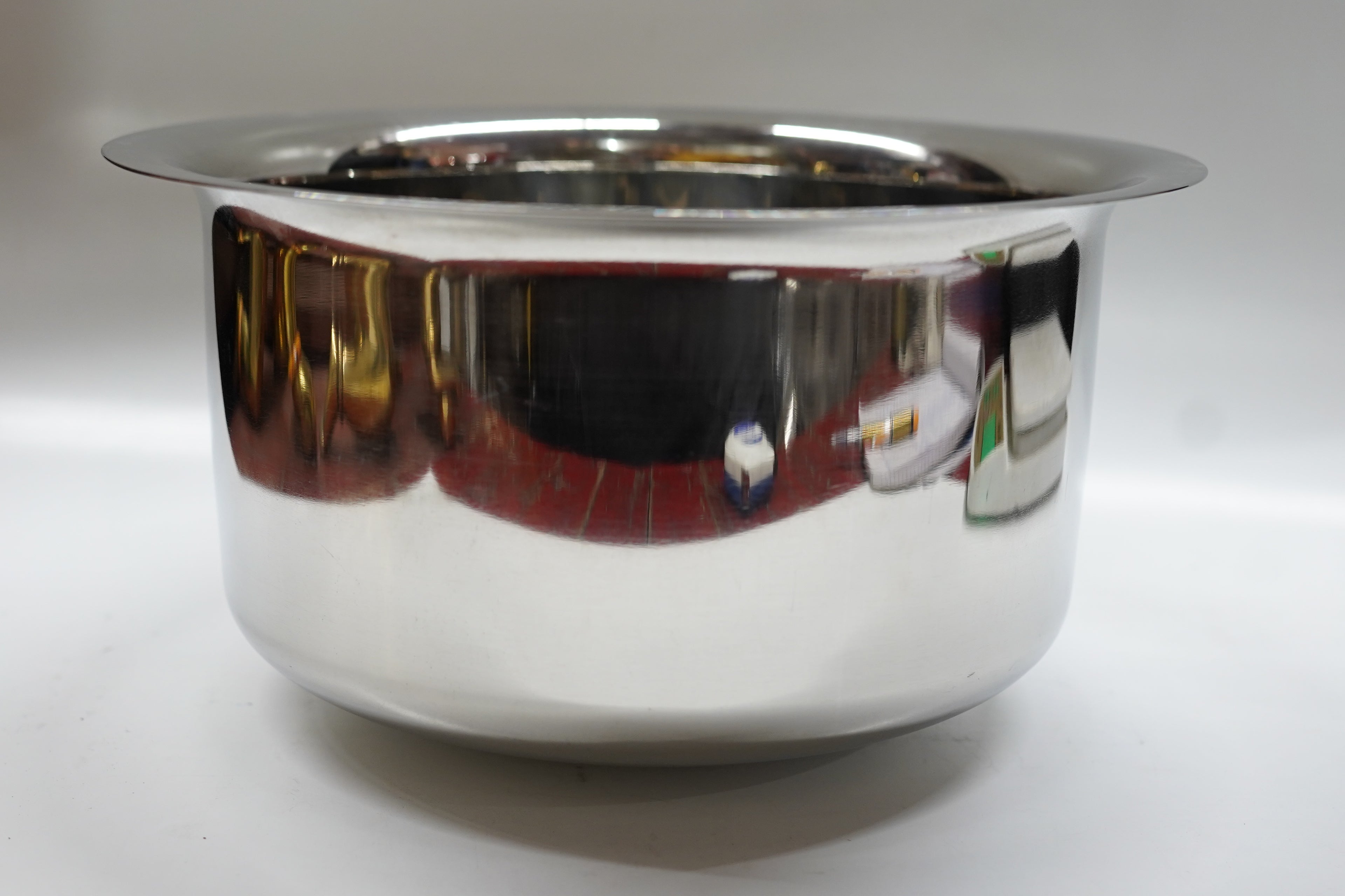 Heavy Duty Stainless Steel Patila / Cooking Tope (Silver)
