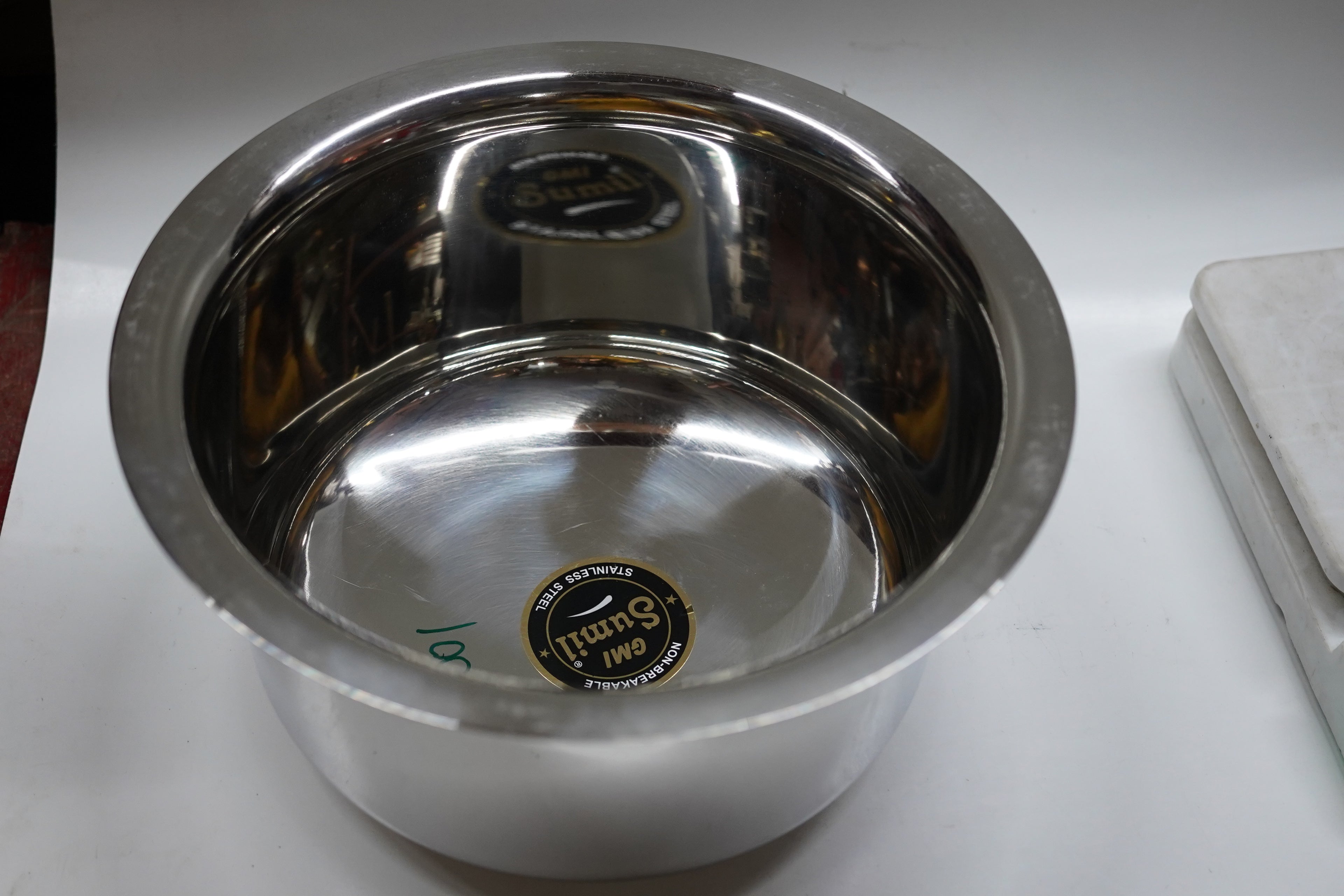 Heavy Duty Stainless Steel Patila / Cooking Tope (Silver)