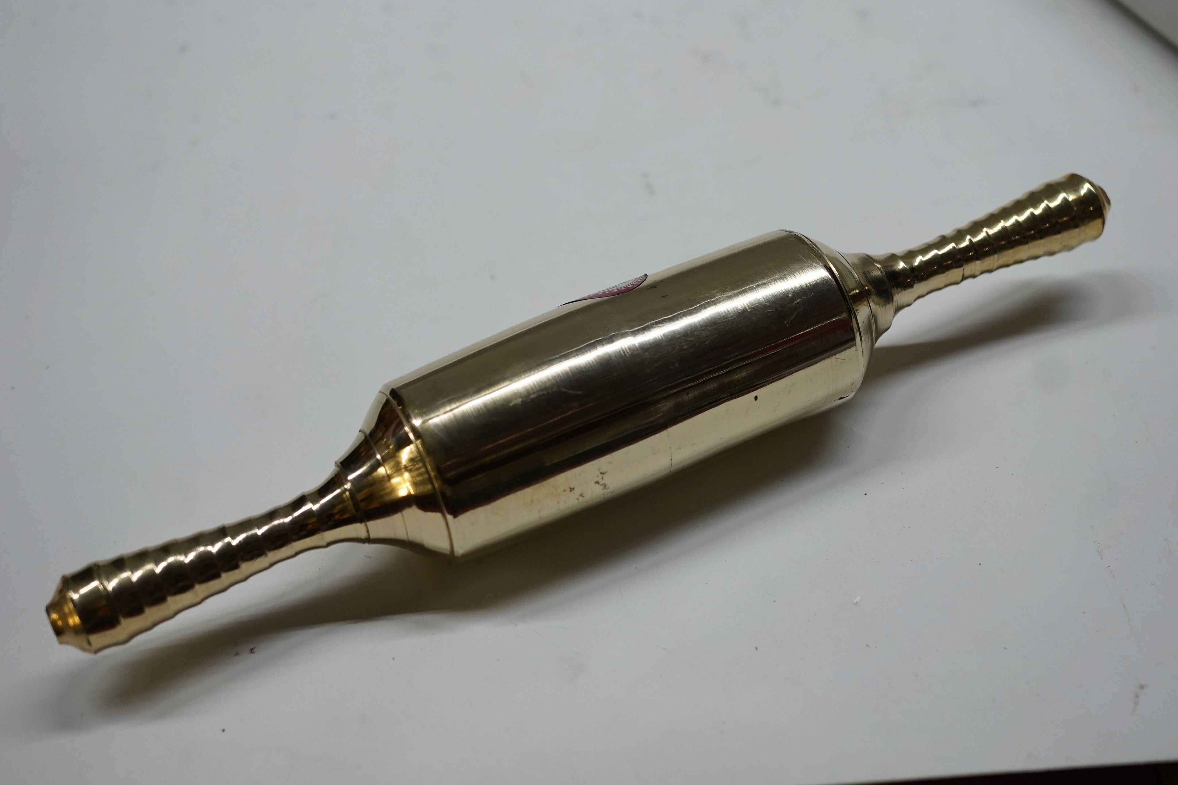 Premium Brass Rolling Pin (Belan) for Roti & Chapati | Handmade Brass Kitchen Tool