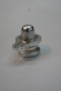 Premium Silver Finish Shivling Idol | Mahadev Pooja