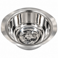 Premium Stainless Steel Deep Bowl with Floral Design 250g