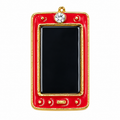 Red & Golden Miniature Mobile for Kanha Ji | Thakur Ji Shringar Accessories