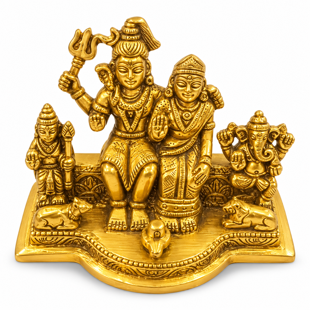 Brass Shiv Parivar Murti |