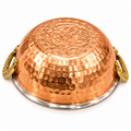 Hammered Copper Kadai Bowl