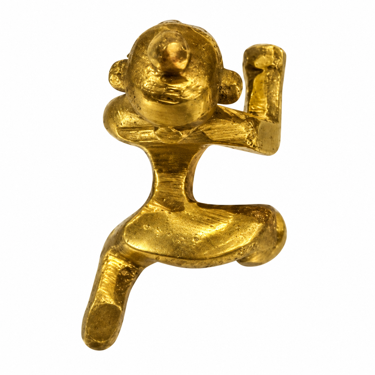 Handmade Laddu Gopal Statue | Traditional Golden Krishna Murti for Home Temple & Pooja