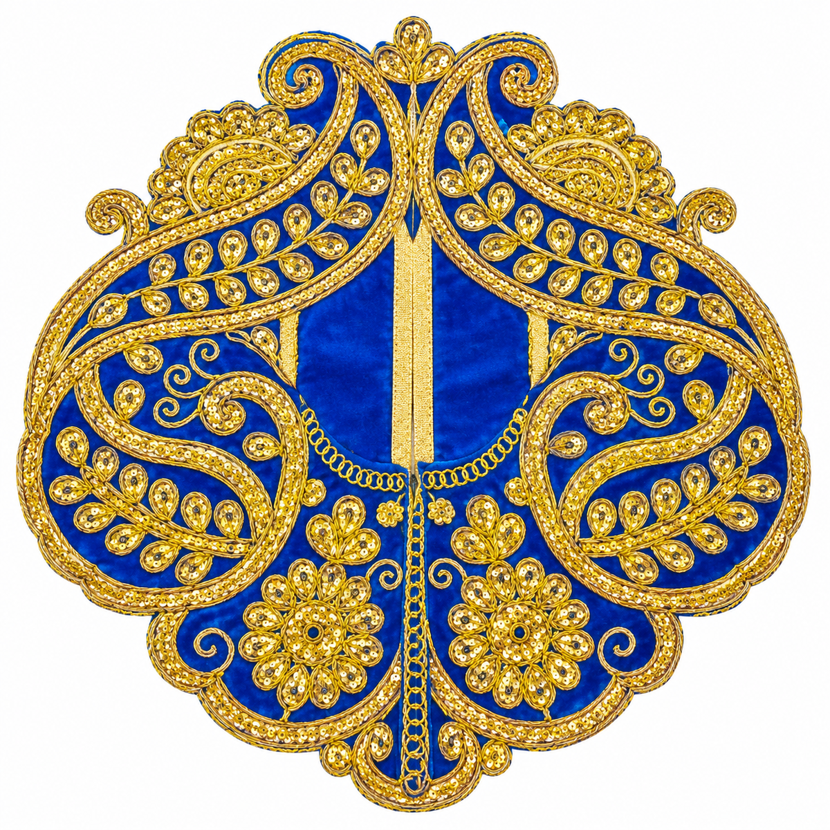 Blue Designer Poshak |