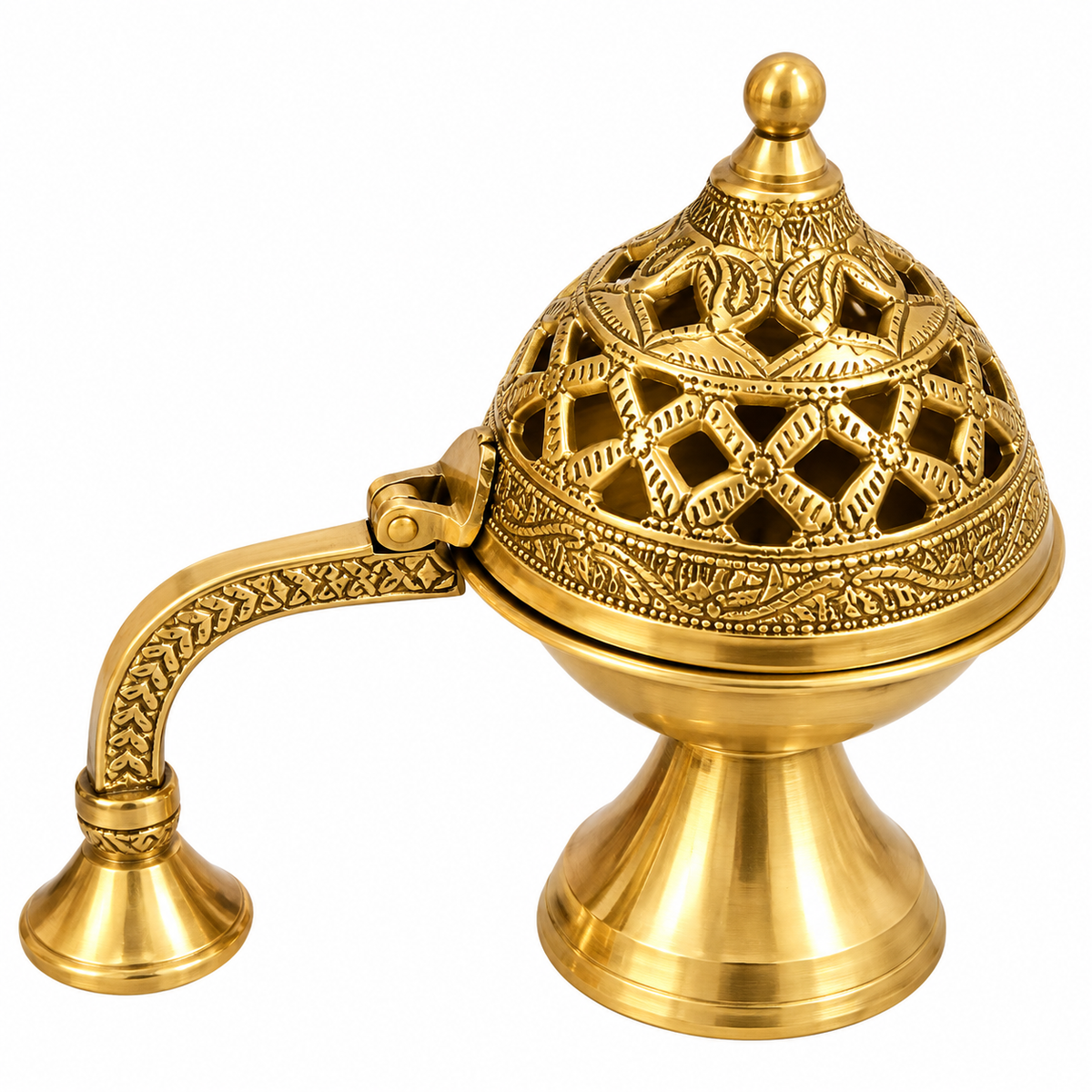 Traditional Brass Dhuni Dani / Dhoop Dani for Pooja