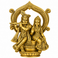Brass Decorative Singhasan Backrest for Laddu Gopal Ji |