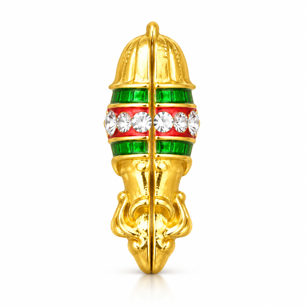 Laddu Gopal Ji Designer Golden Shringar Ornament