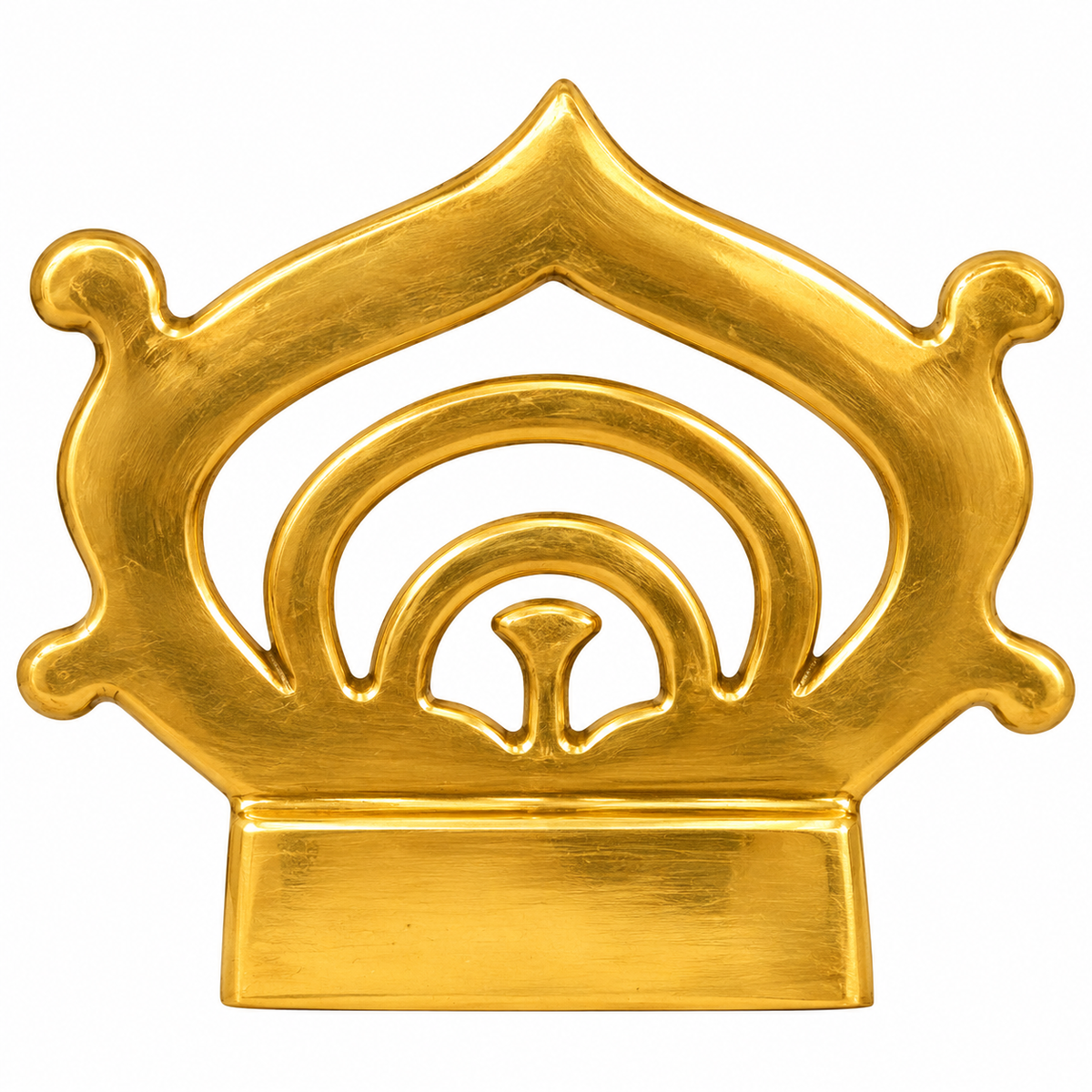Brass Decorative Singhasan Backrest for Laddu Gopal Ji |