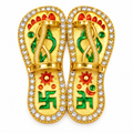 Laddu Gopal Ji Designer Swastik Charan Paduka