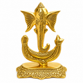 Gold Plated Lord Ganesha Idol