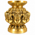 Premium Brass Panchmukhi Face Design Kalash |