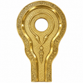 Golden Brass Shivling Jalhari with Snake Design