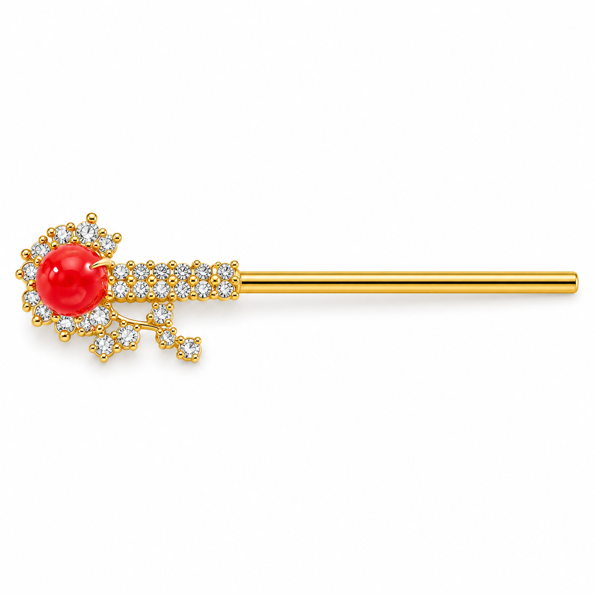 Laddu Gopal Ji Designer Golden Bansuri |