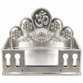 Premium Silver Finish Pooja Singhasan |