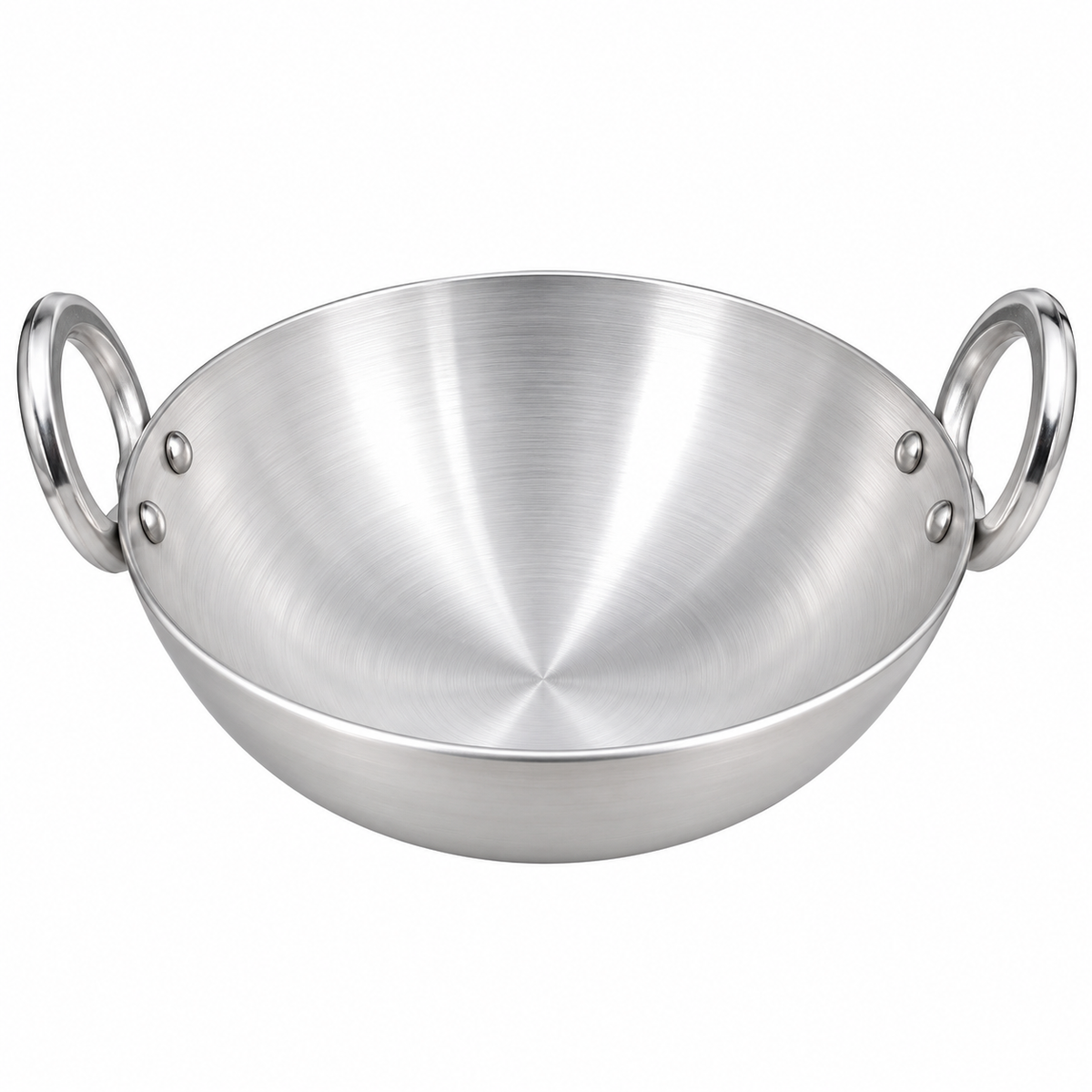 Premium Aluminium Kadai with Double Handles 780g