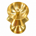 Brass Designer Round Pooja Diya Stand