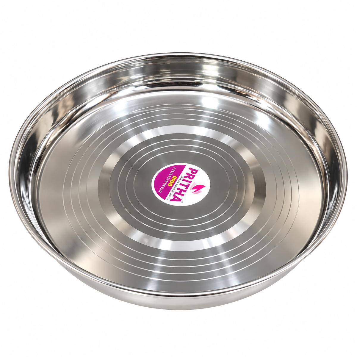 Premium Stainless Steel Round Thali 220g