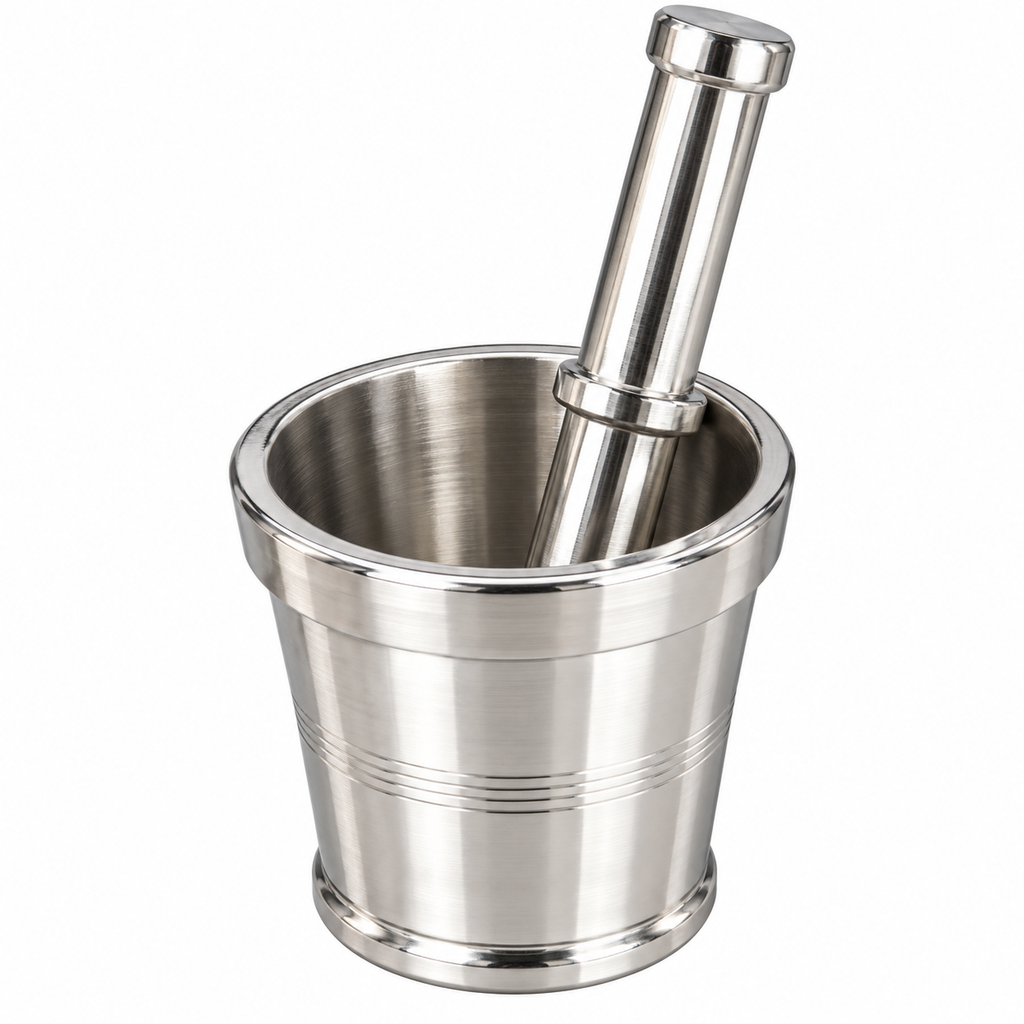Stainless Steel Khalbatta with Pestle 970g