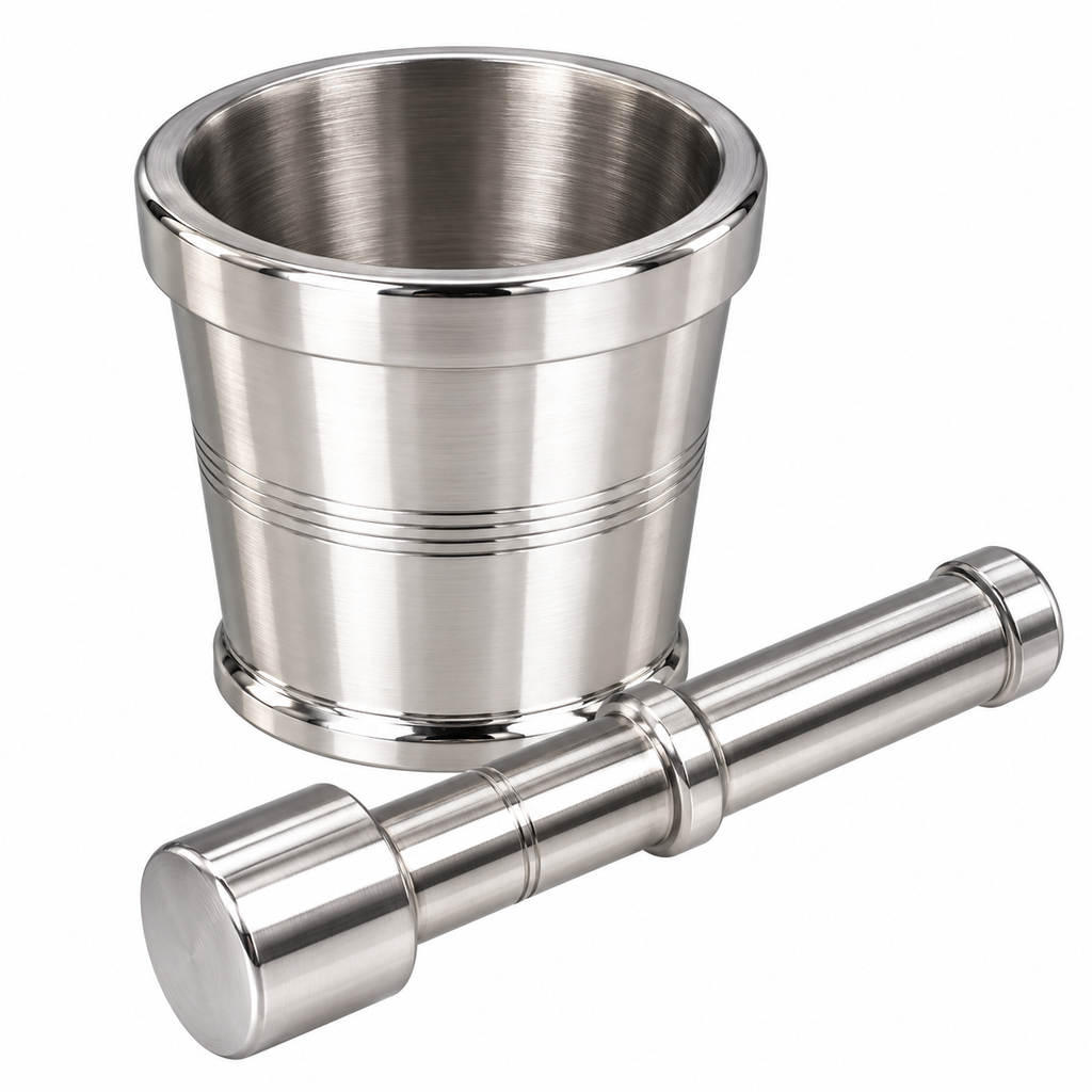 Stainless Steel Khalbatta with Pestle 970g
